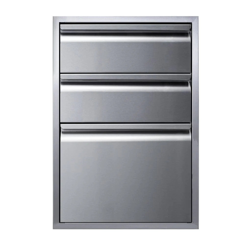 Memphis Grills 21-Inch Triple Access Drawer With Soft Close