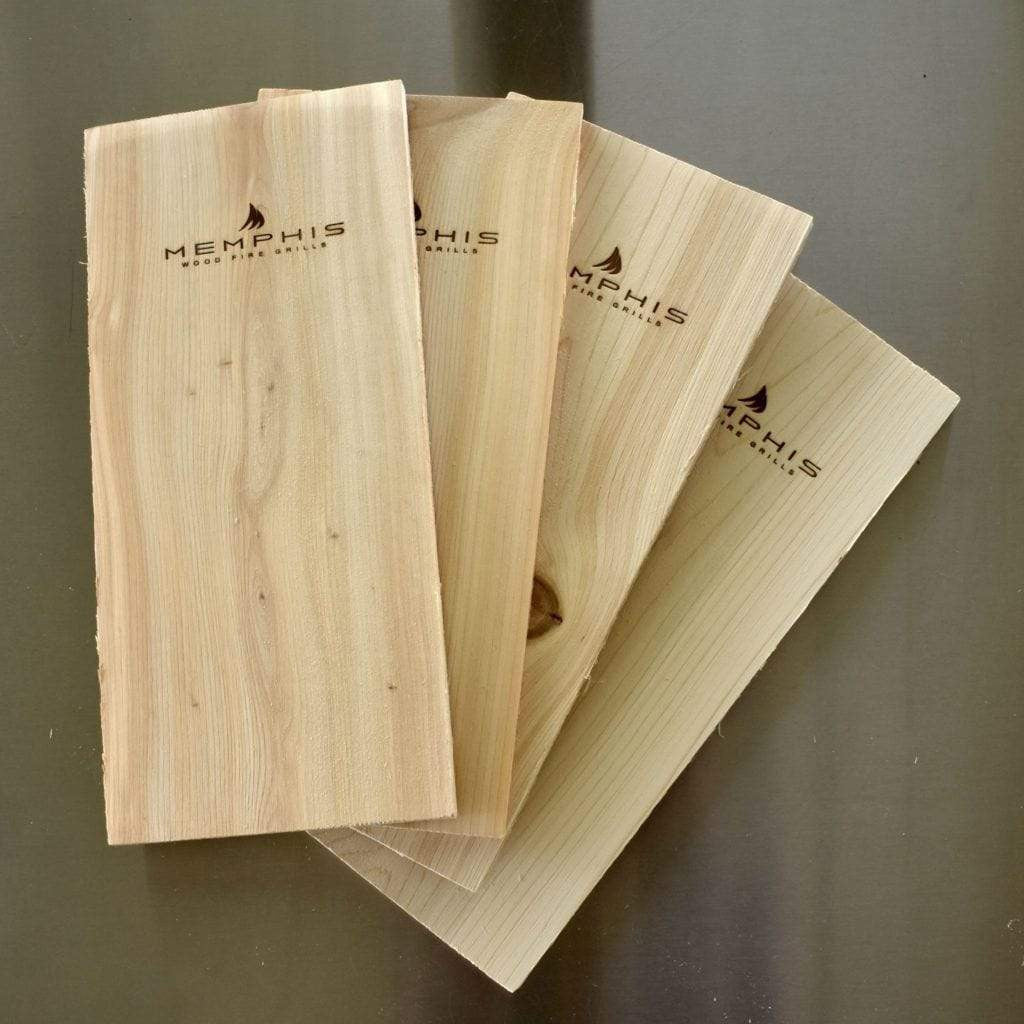 Memphis Grills Cedar Wood Planks of 4