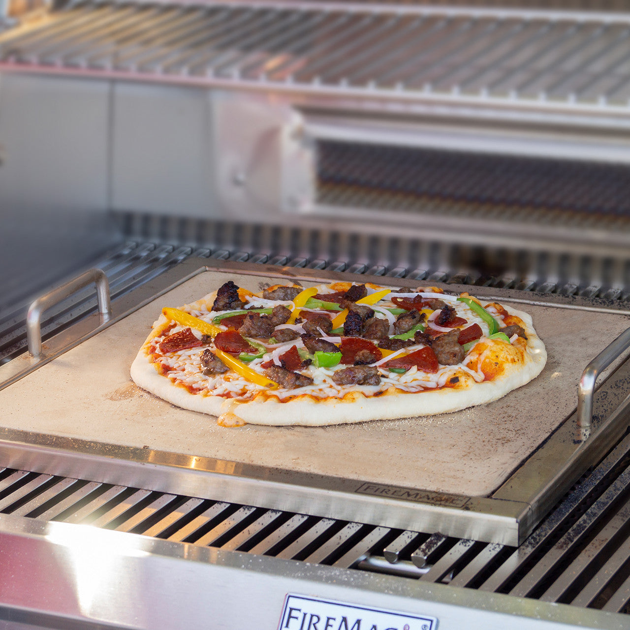 Fire Magic - Pizza Stone Kit with Pizza