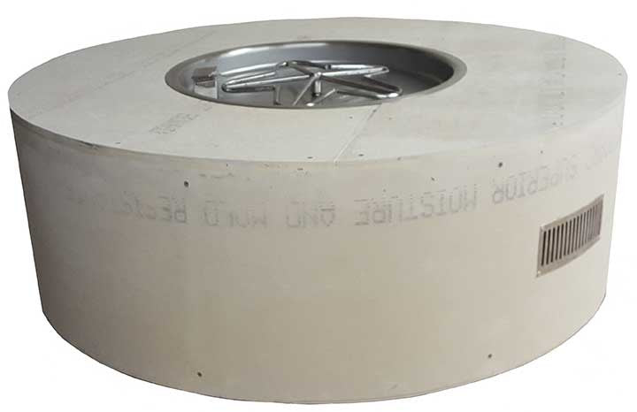Hearth Products Controls -  Round Unfinished Enclosure - 45" Diameter  x 18" With 25" Fire Pit Kit
