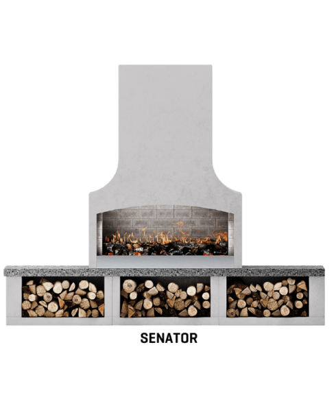 Flare - Elite Senator - Outdoor Fireplace