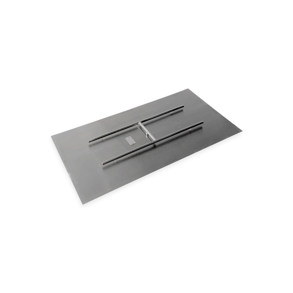 48" x 24" Rectangular Stainless Steel Flat Pan