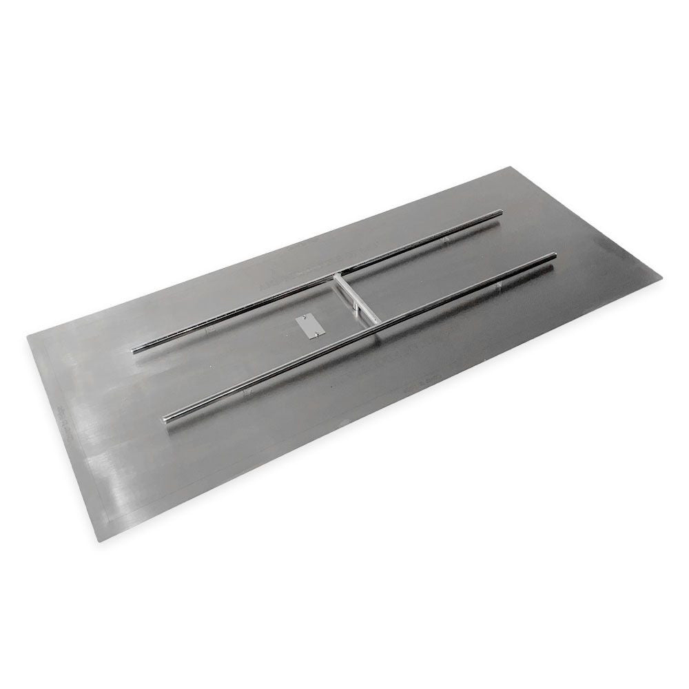 60" x 24" Rectangular Stainless Steel Flat Pan