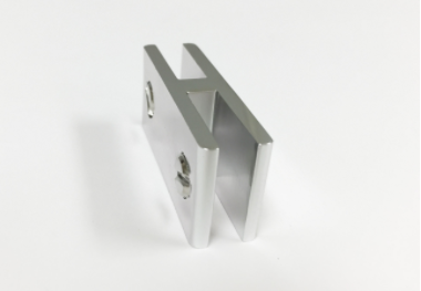 Outdoor Greatroom - 180 Degree Connector for Glass Guards - Top