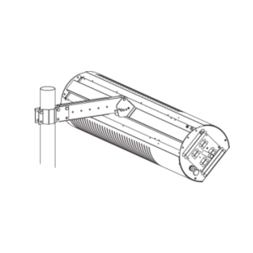 Sunstar Pole Mount Arm Kit For Glass Infrared Heaters - 560600