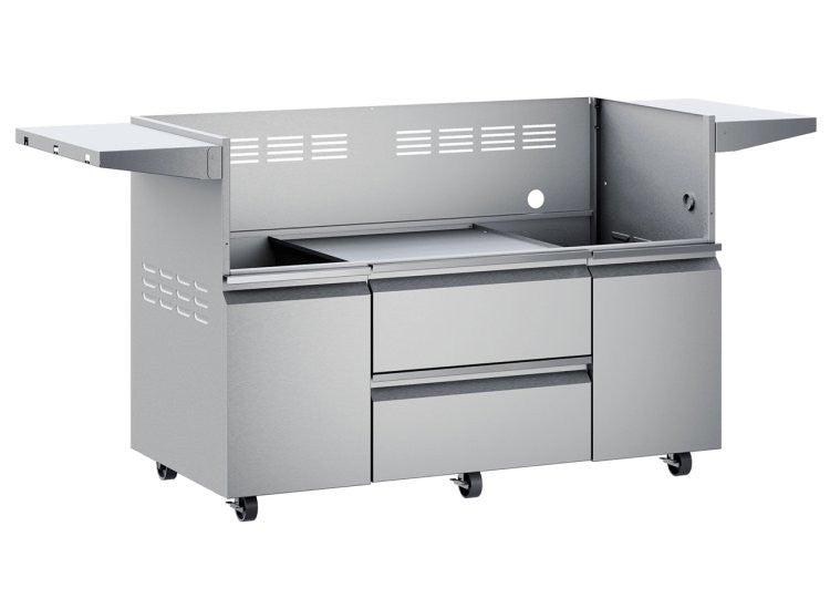 Twin Eagles 54-Inch Freestanding Outdoor Gas Grill Base In Stainless Steel