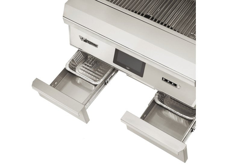 Twin Eagles 36-Inch Built-In Wood-Fired Pellet Grill With Hidden Rotisserie