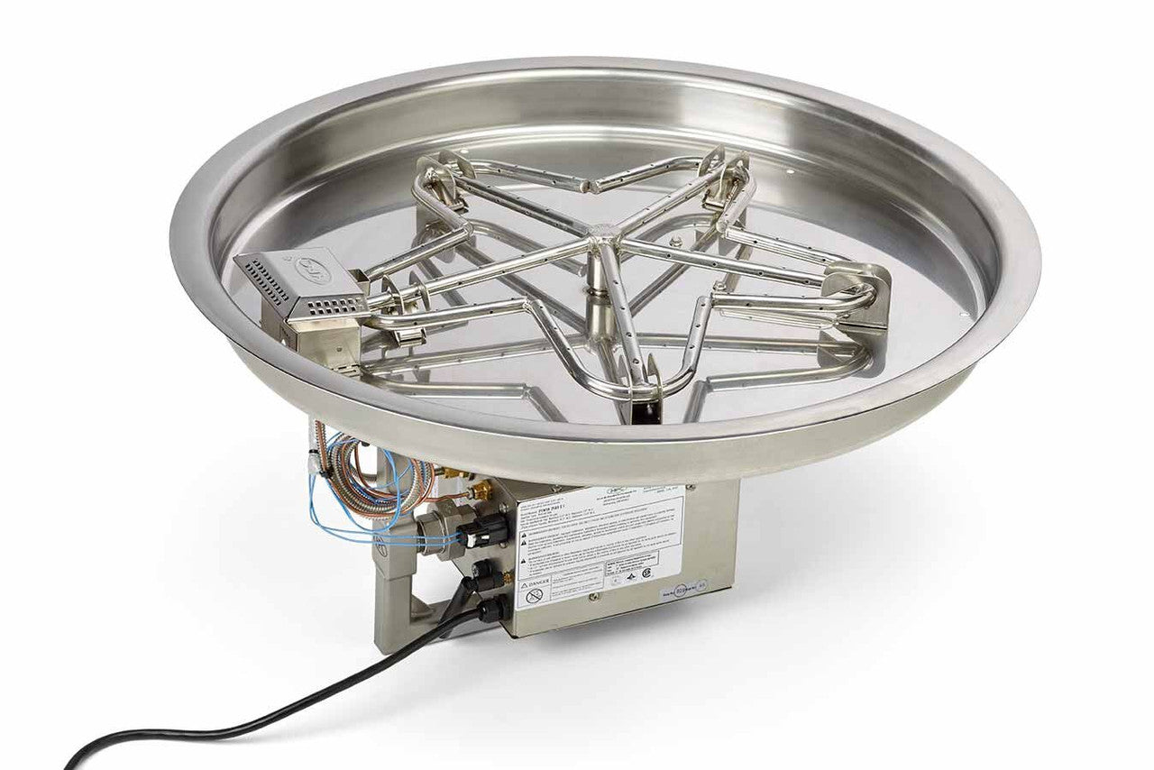 Hearth Products Controls - 25" Round Bowl Fire Pit Insert - EI Series - ON/OFF