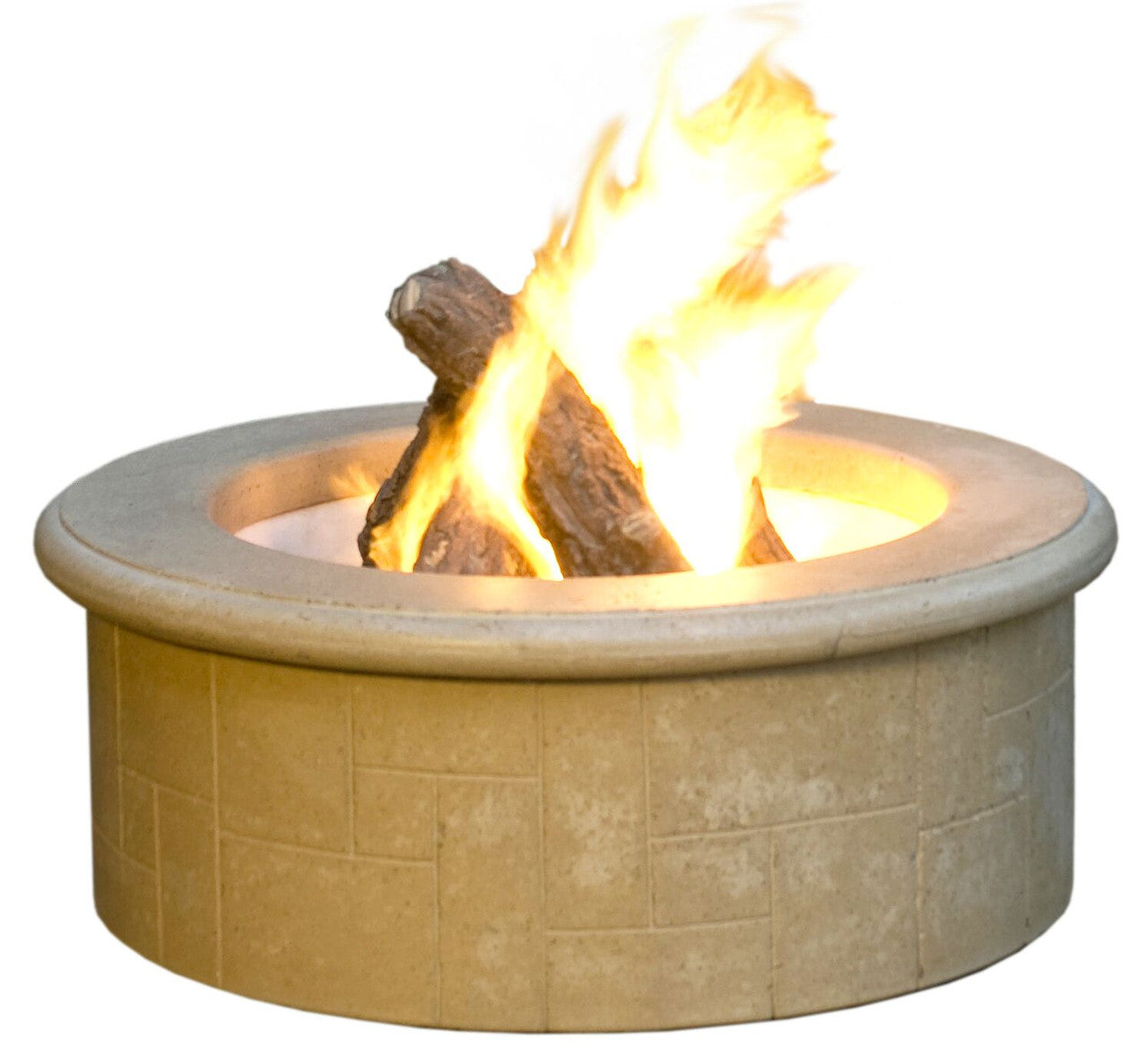American Fyre Designs - El Dorado Fire Pit - Café Blanco