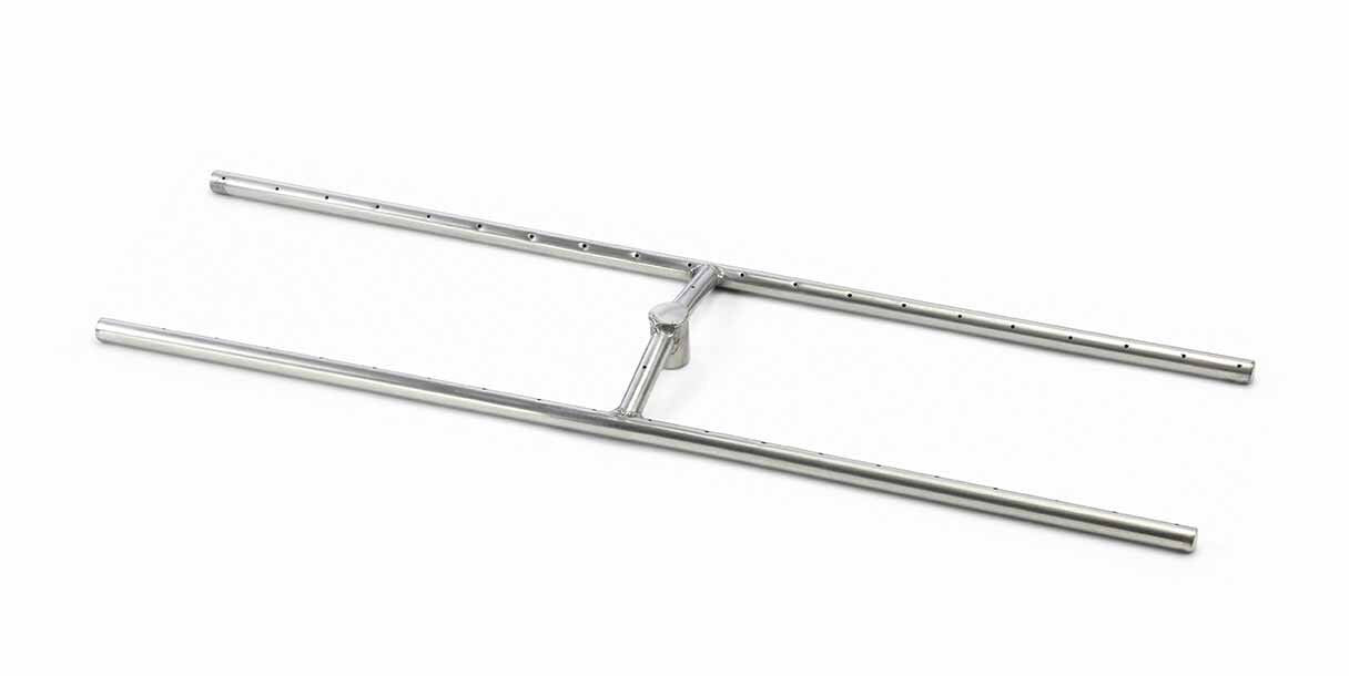 Hearth Products Controls - 60"x 10" Fire Pit H-Burner - Stainless Steel