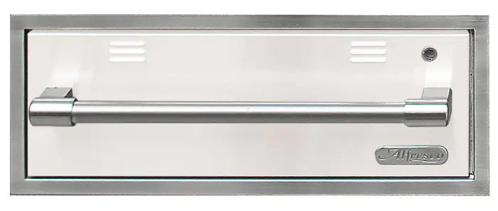 Alfresco Electric Warming Drawer - Signal White-Gloss