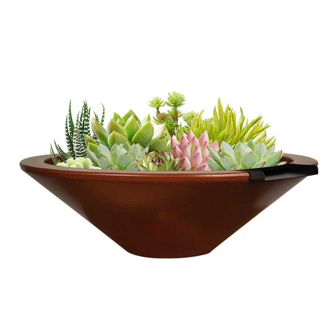 Geo Round Planter Water Bowl