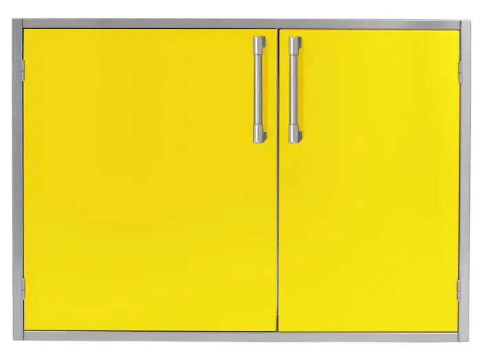 Alfresco 30 X 21-Inch Low Profile Sealed Dry Storage Pantry - Traffic Yellow-Gloss - AXEDSP-30L-S1023