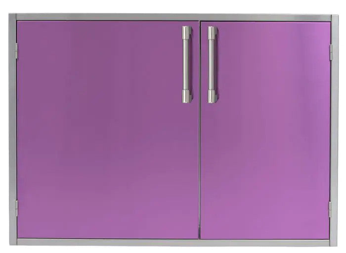 Alfresco 30 X 21-Inch Low Profile Sealed Dry Storage Pantry - Blue Lilac-Gloss - AXEDSP-30L-S4005