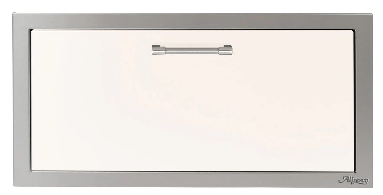 Alfresco 30-Inch VersaPower Stainless Steel Soft-Close Single Drawer