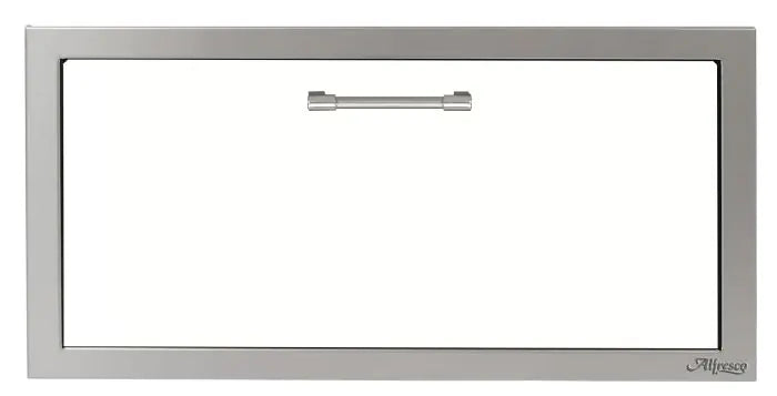 Alfresco 30-Inch VersaPower Stainless Steel Soft-Close Single Drawer