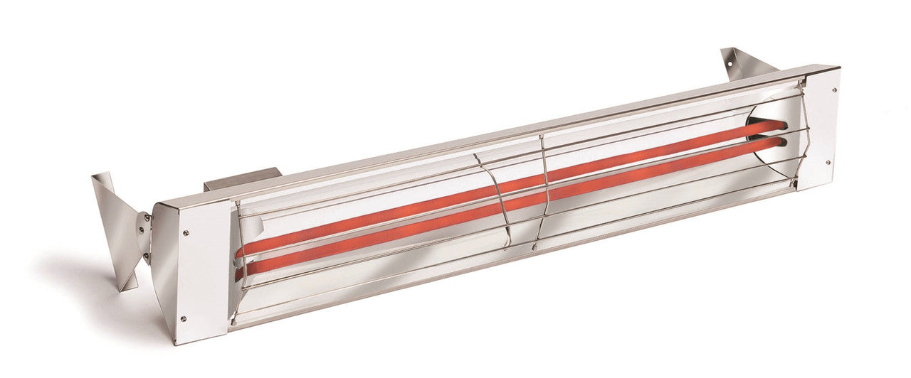 INFRATECH WD SERIES 33-INCH DUAL ELEMENT 3000W FLUSH MOUNTED INFRARED ELECTRIC HEATER