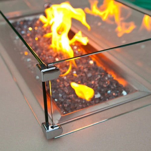 3/16" Clamped Tempered Glass Windscreen