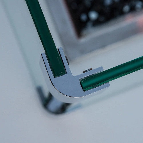 3/8" Thick Tempered Glass Windscreen Clamps