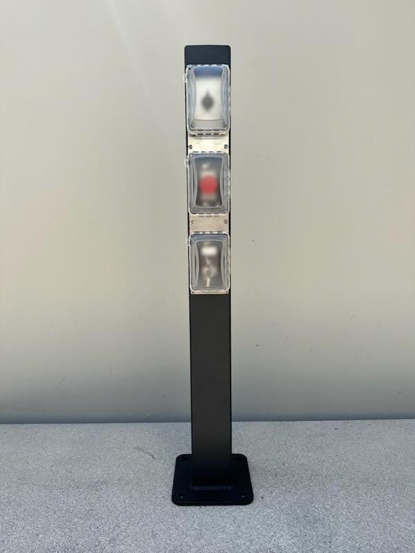 Outdoor Fire pit Timer Pedestal 