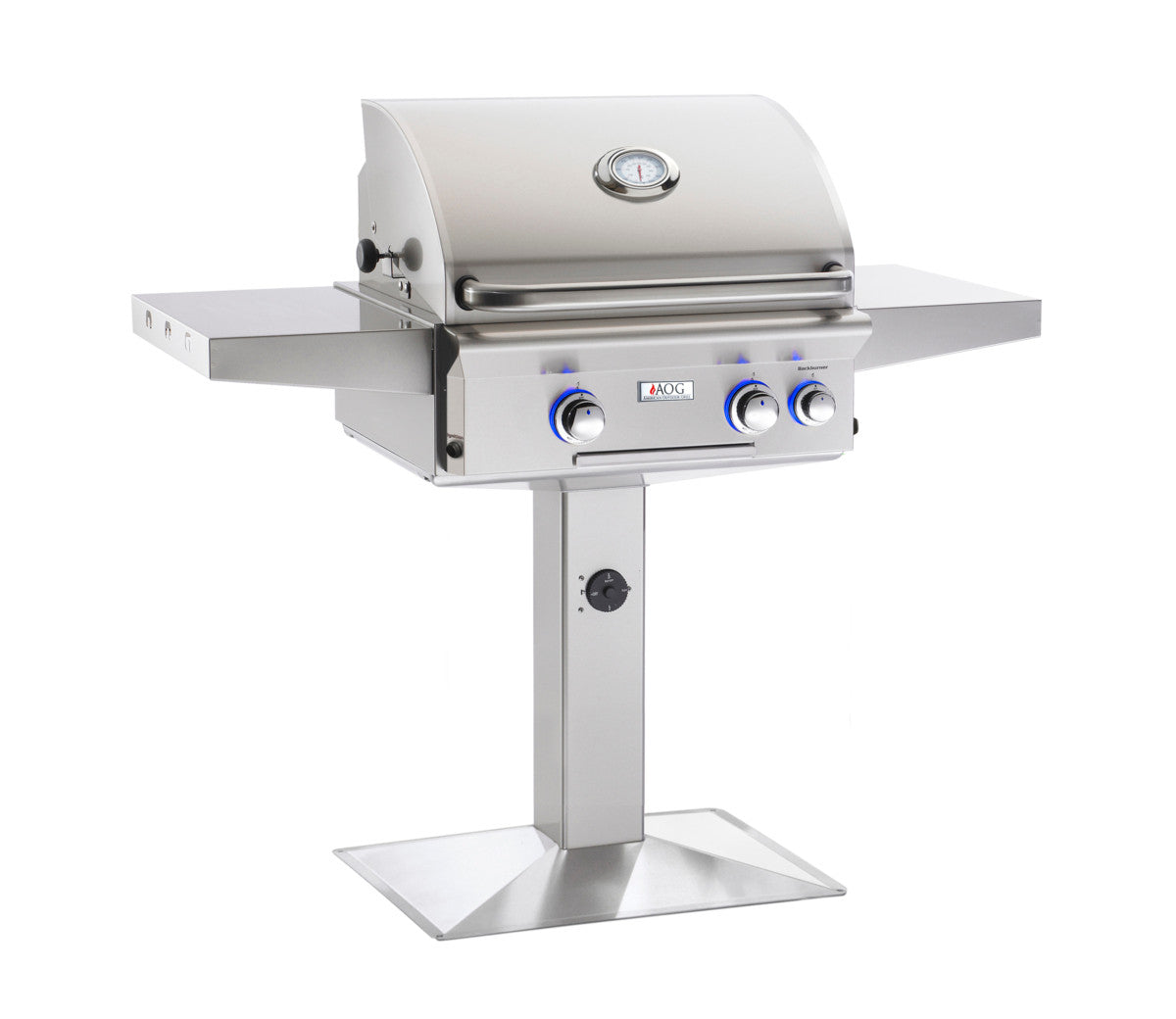 AOG - 24" Patio Post & Base Gas Grill | L-Series - Complete