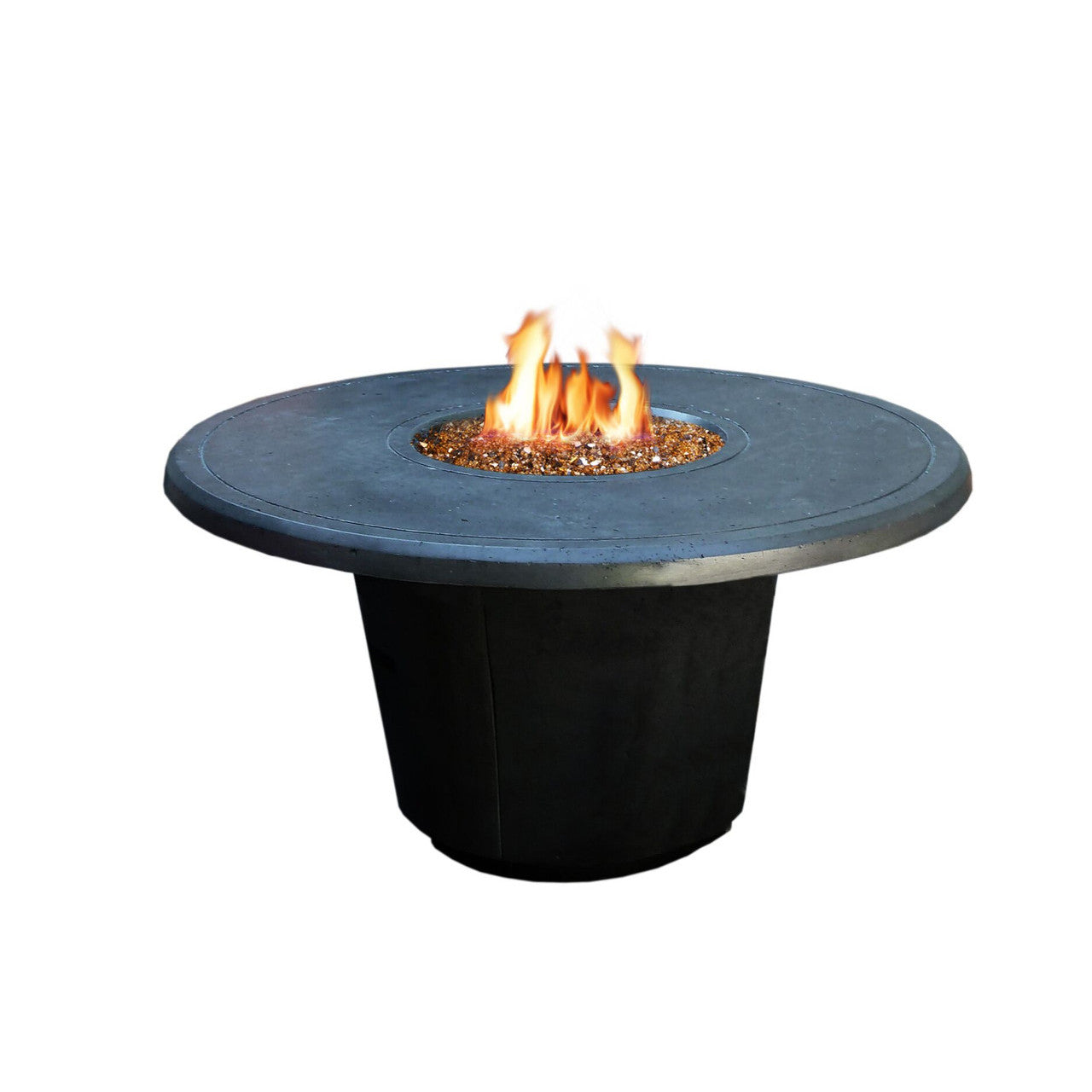 American Fyre Designs - Cosmopolitan Round - Chat Height Firetable