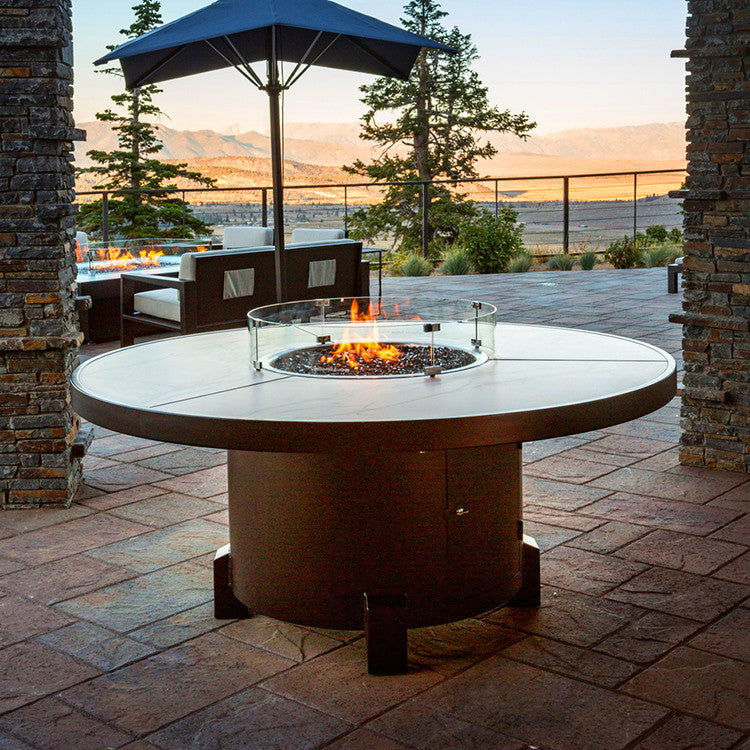 COOKE Mammoth 72" Dia w/ Neolith Calcutta Top 