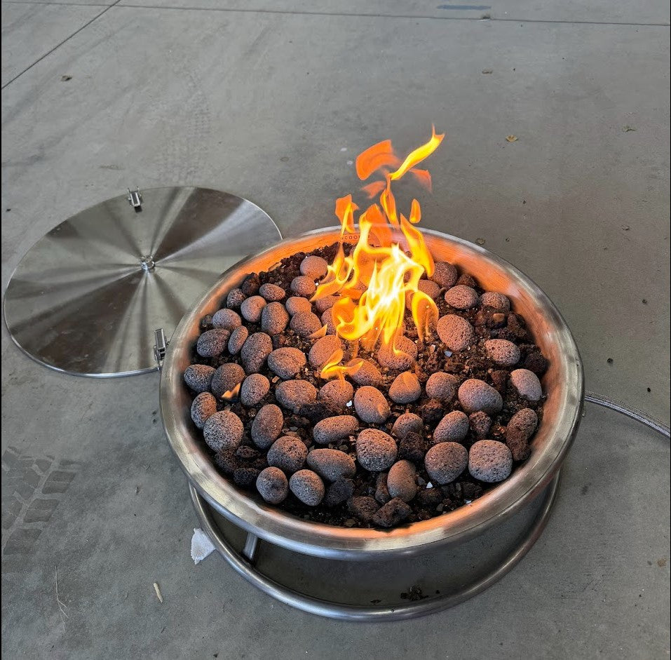 Stainless Steel RV Camping fire pit 