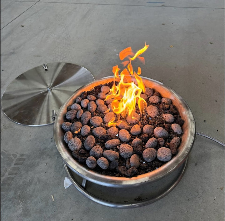 Stainless Steel RV Camping fire pit 