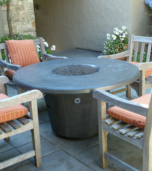 American Fyre Designs - Cosmopolitan Round - Chat Height Firetable
