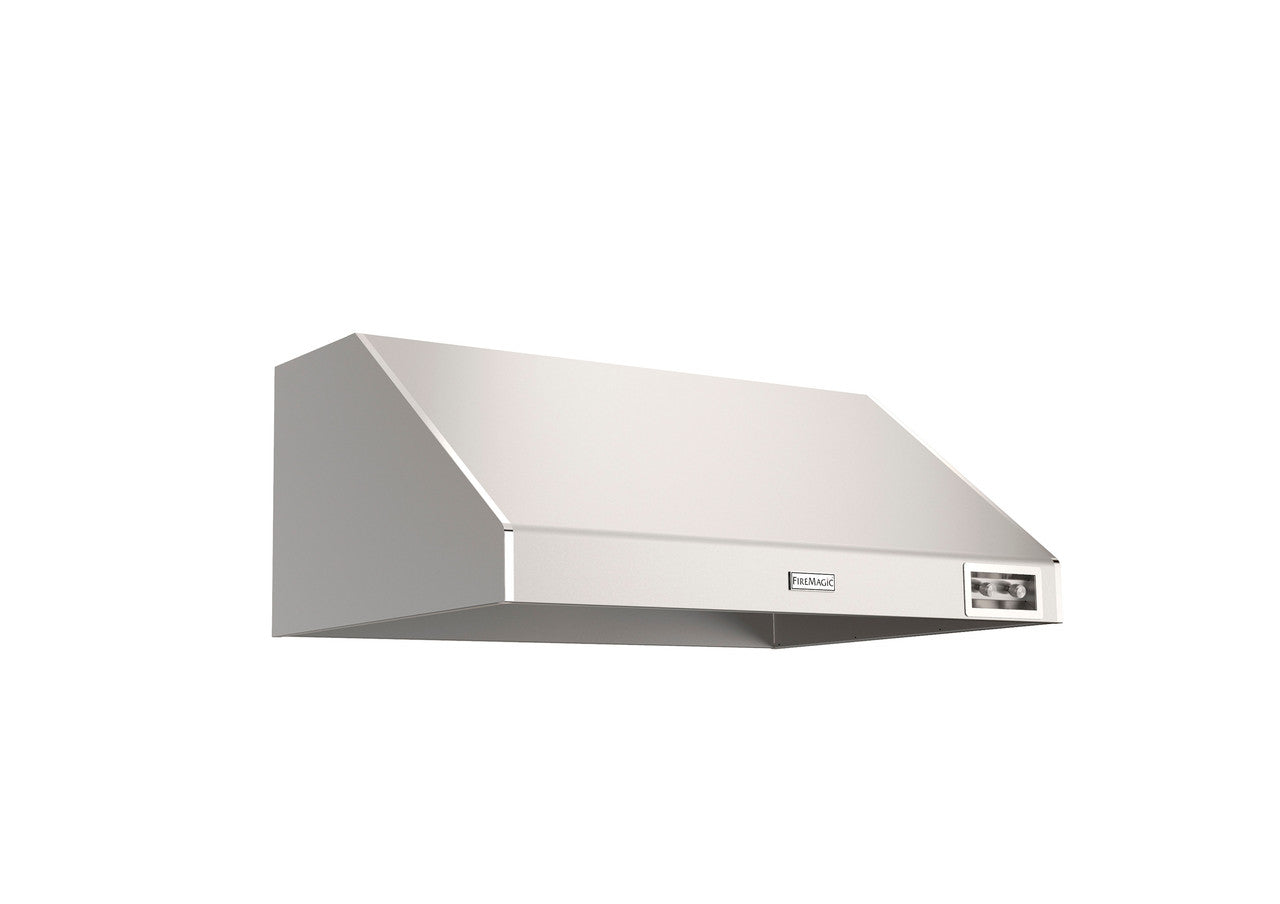 Fire Magic - Premium Power Vent Hood with Fan - Perspective View - Vent Hood Only