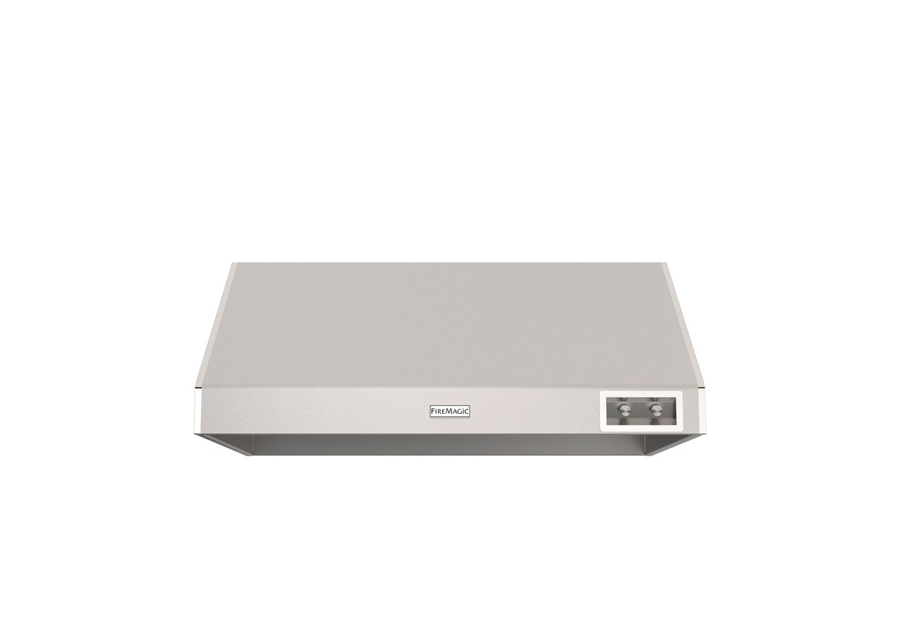 Fire Magic - Premium Power Vent Hood with Fan - Front View - Vent Hood Only