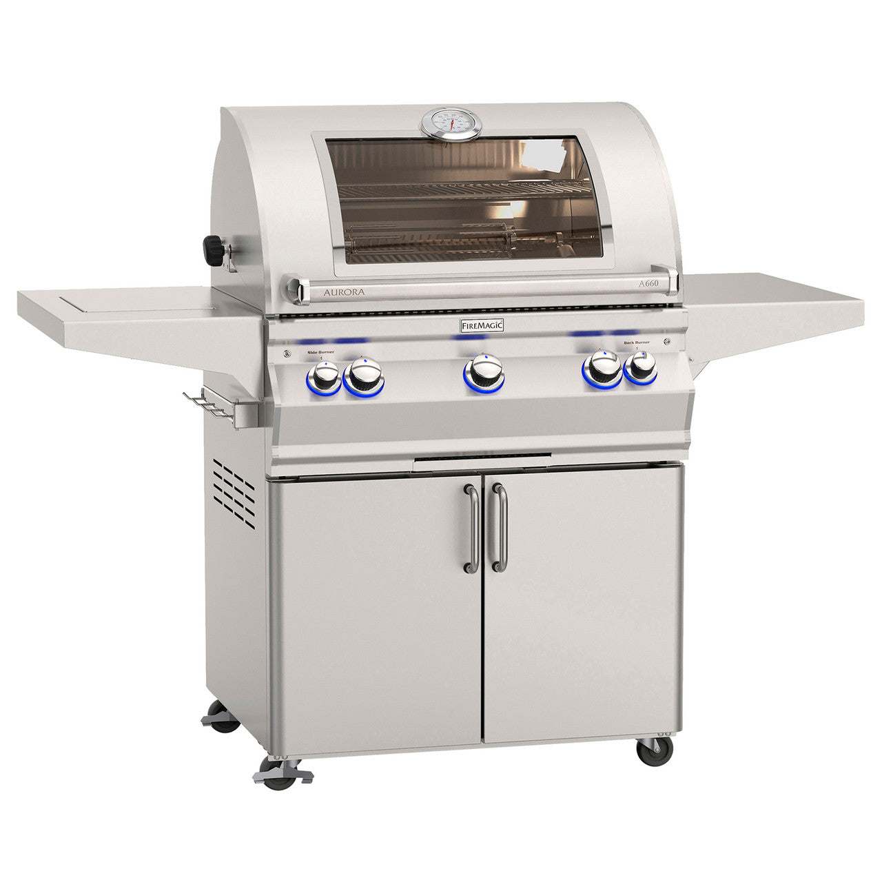 Fire Magic - 30" Aurora A660s Portable Grills with Analog Thermometer (-61)