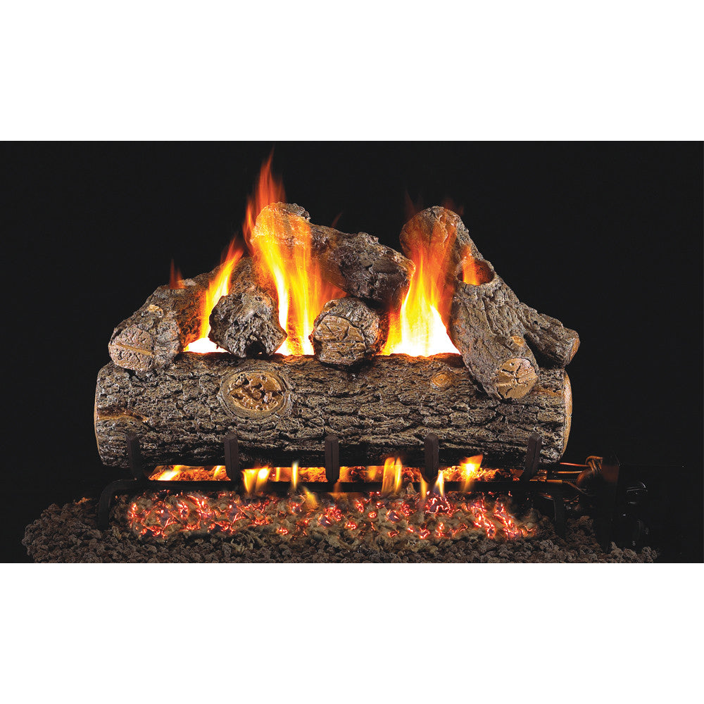 Real Fyre (RDP) Golden Oak Designer Plus Log Set, 20/24"