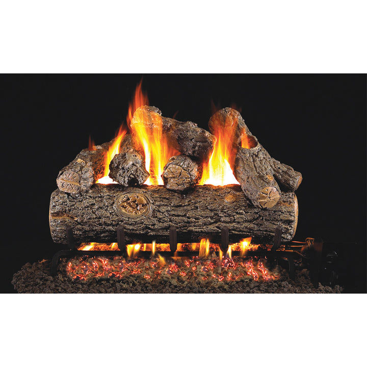 Real Fyre (RDP) Golden Oak Designer Plus Log Set, 20/24"