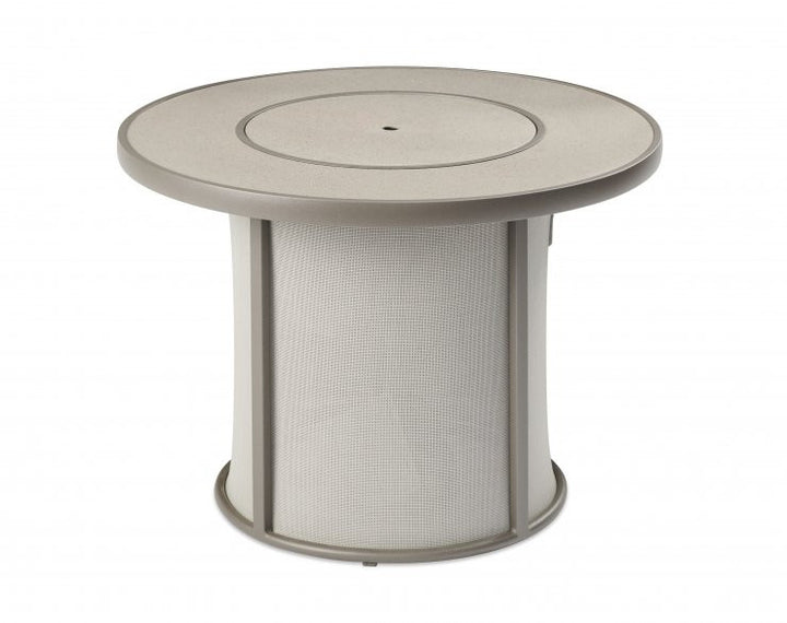Outdoor Greatroom Stonefire Gas Fire Pit Table Includes Fire Pit Lid