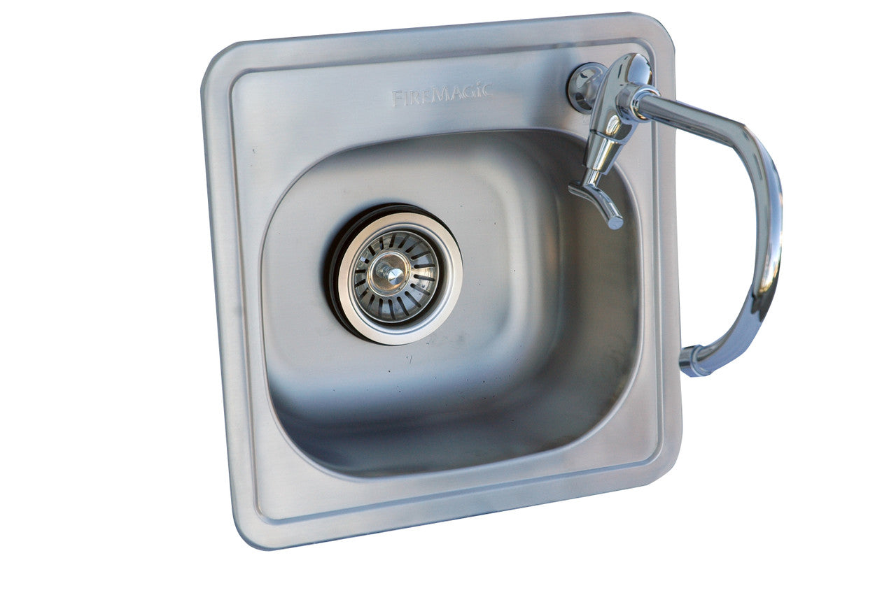 Outdoor Greatroom - Stainless Steel Outdoor Sink with Single Faucet