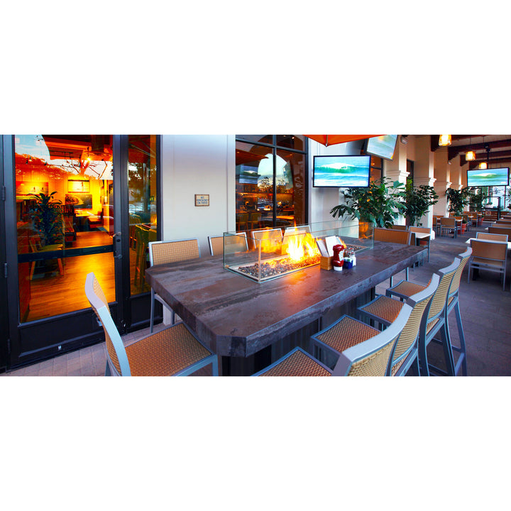 Cooke Santa Monica Fire Pit Table, Custom Finishes Available