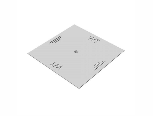 12"- 17" Square Aluminum Plate - ALPL12-17S