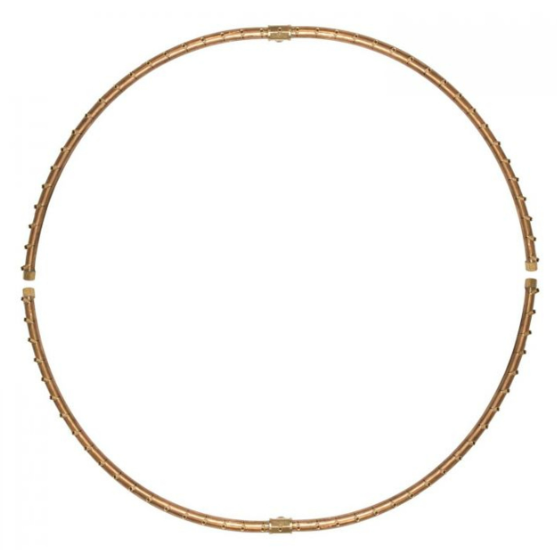 1.02M BTU 71" Radial-Style Brass Burner | Warming Trends