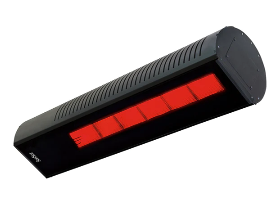 SunStar SGL Series 48" Two-Stage 50,000 BTU Natural Gas Infrared Patio Heater with Fixed Mounting Kit