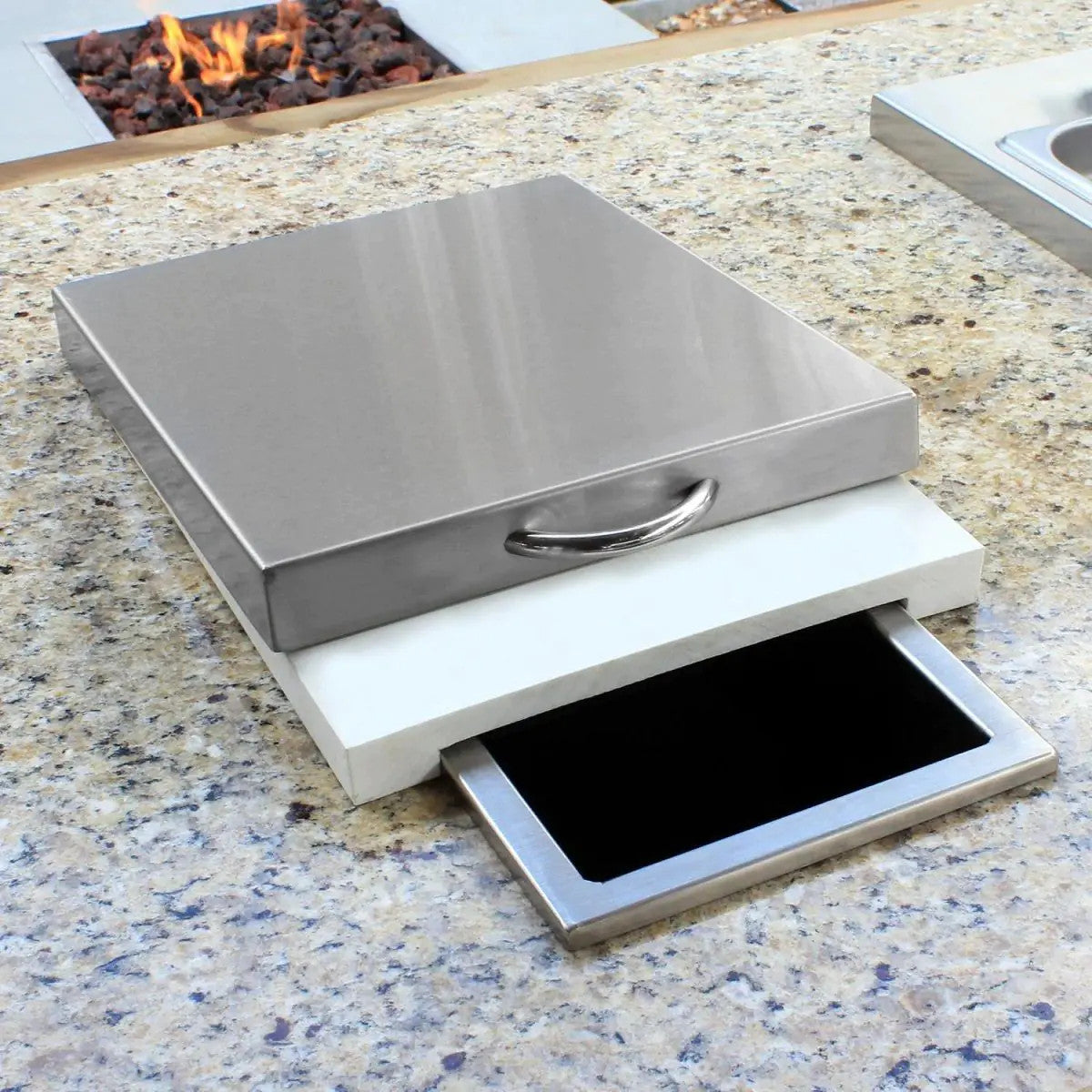Alfresco Built-In Prep And Waste Station Chute - APWC