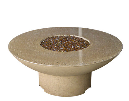 American Fyre Designs - Lotus - Chat Height Firetable