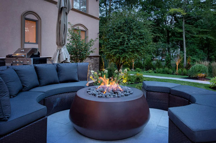 Archpot Belize Round Fire Table