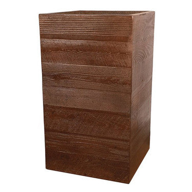 Aspen Square Tall Planter 17X30