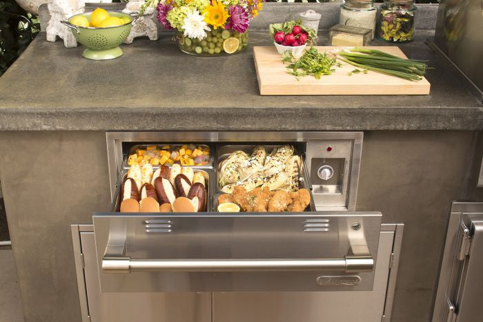 Alfresco Electric Warming Drawer, 30-Inch