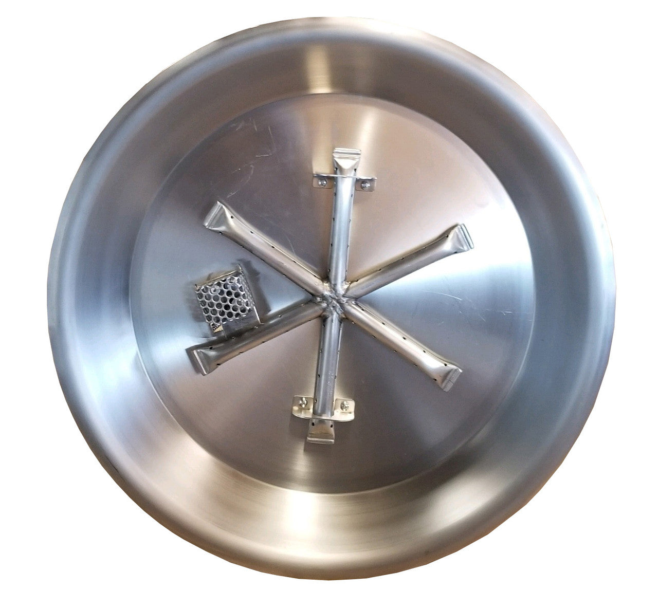 Stainless Round Fire Pit Kit