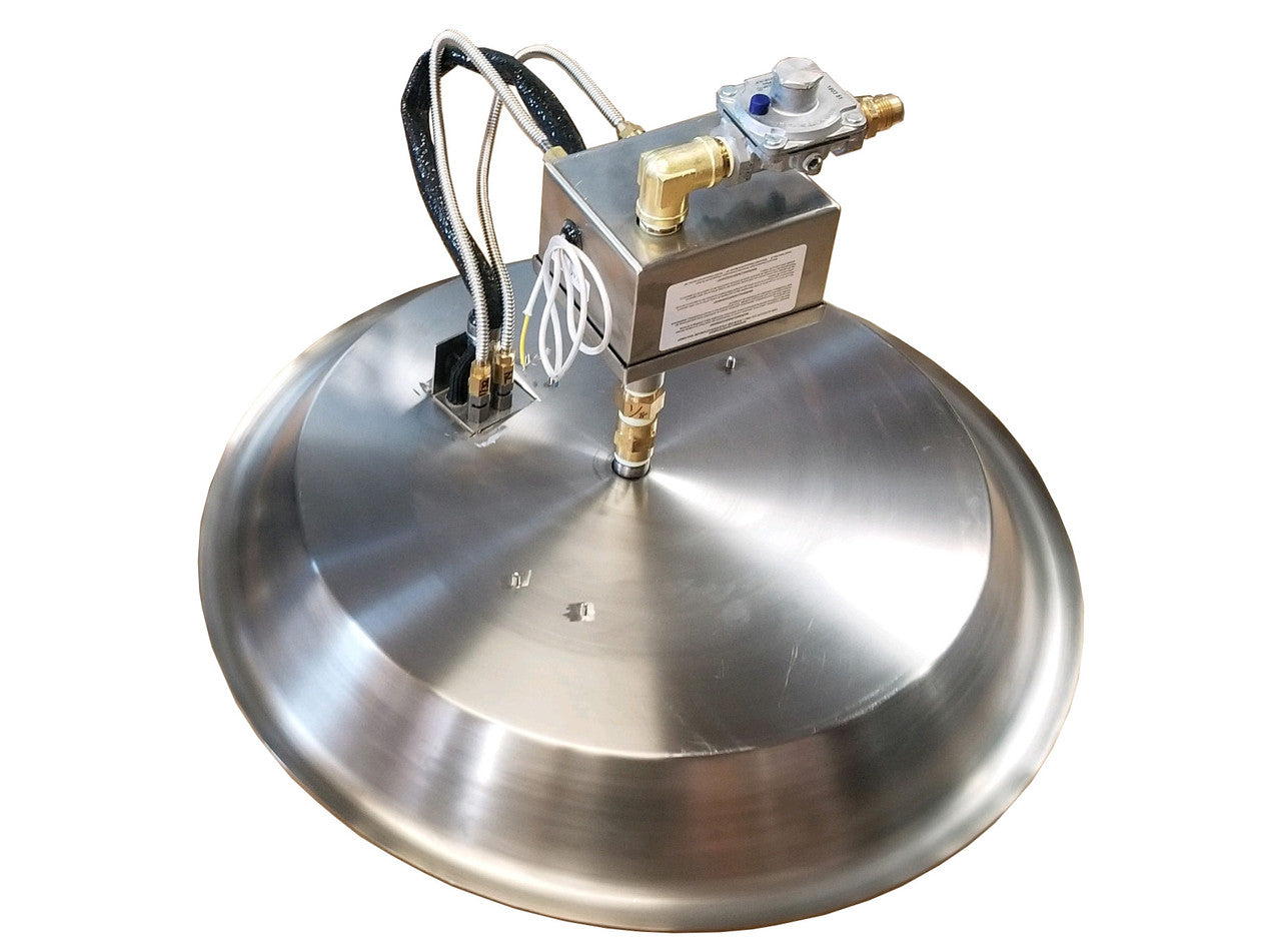 Stainless Round Fire Pit Kit