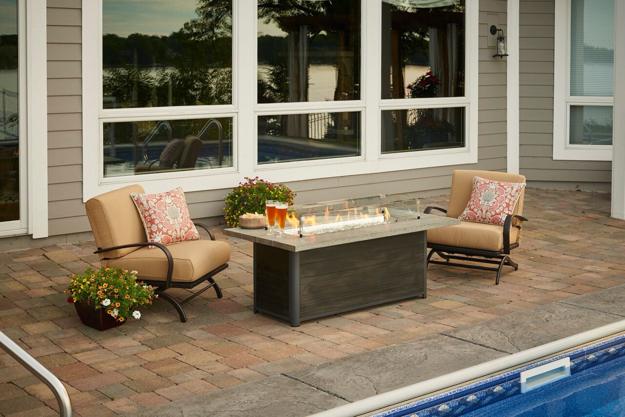 Cedar Ridge Gas Fire Pit Table
