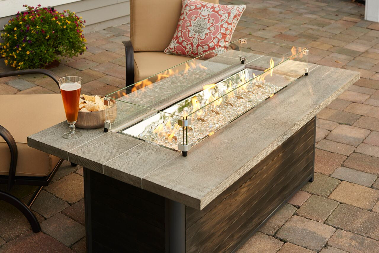 Cedar Ridge Gas Fire Pit Table